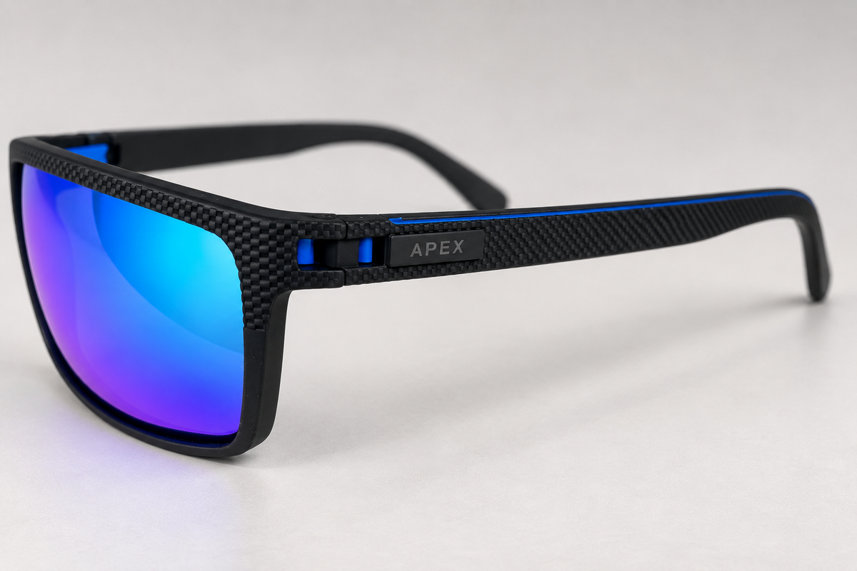 APEX CLUB Carbon - Electric Blue