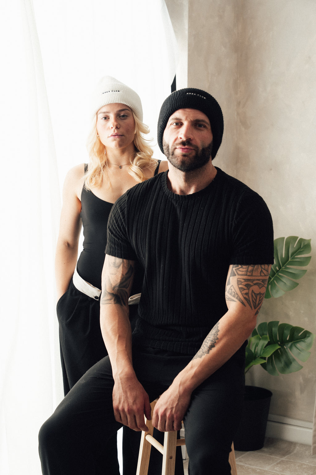 APEX CLUB Angora Rabbit Fur Beanie