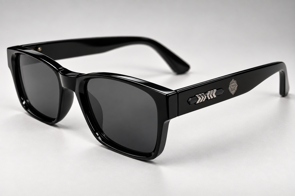 Kings Pride Unisex Vintage Square - Black