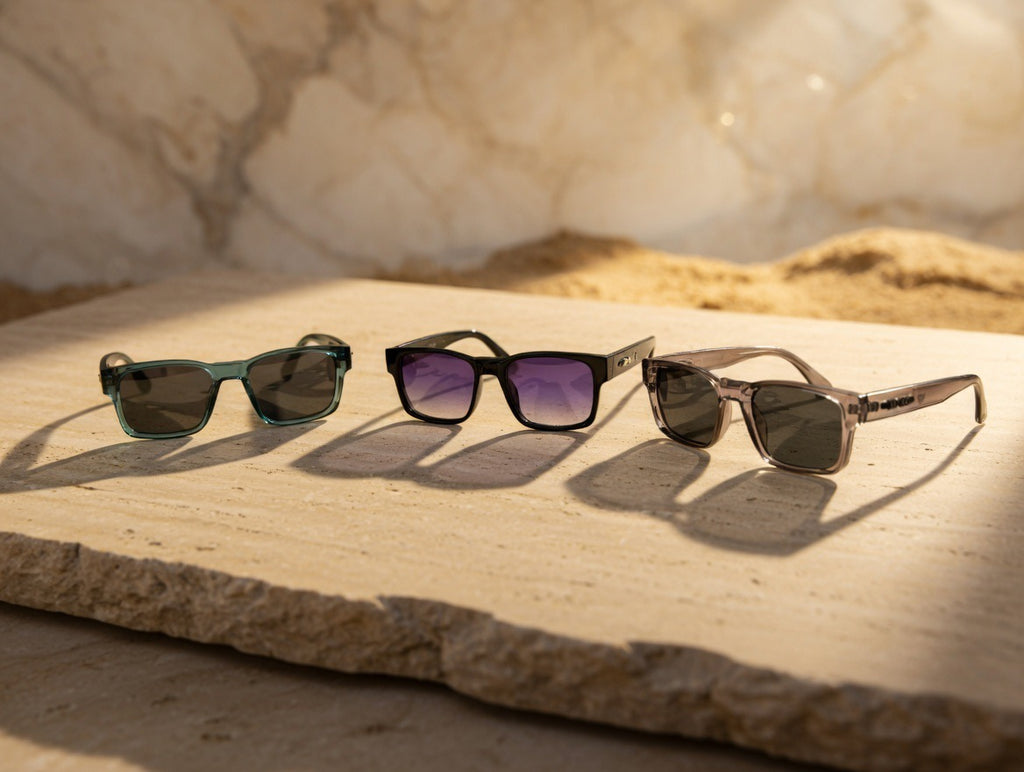 Classic Vintage Square Sunglasses (multiple colours available)