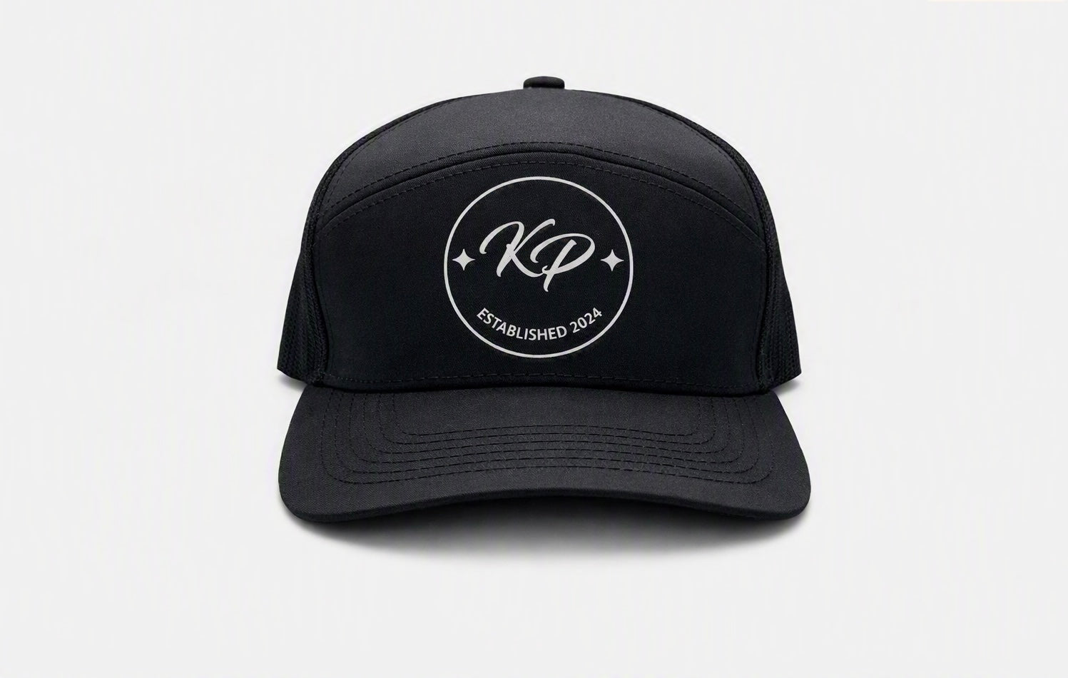 Kings Pride Golf‑Style SnapBack - Black