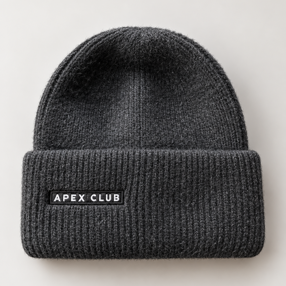APEX CLUB Angora Rabbit Fur Beanie