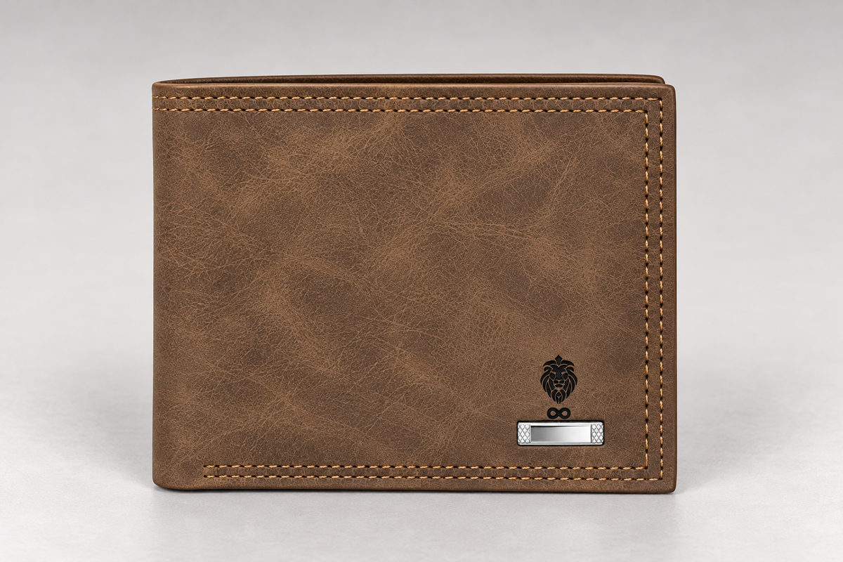 Kings Pride Vintage Wallet - Brown