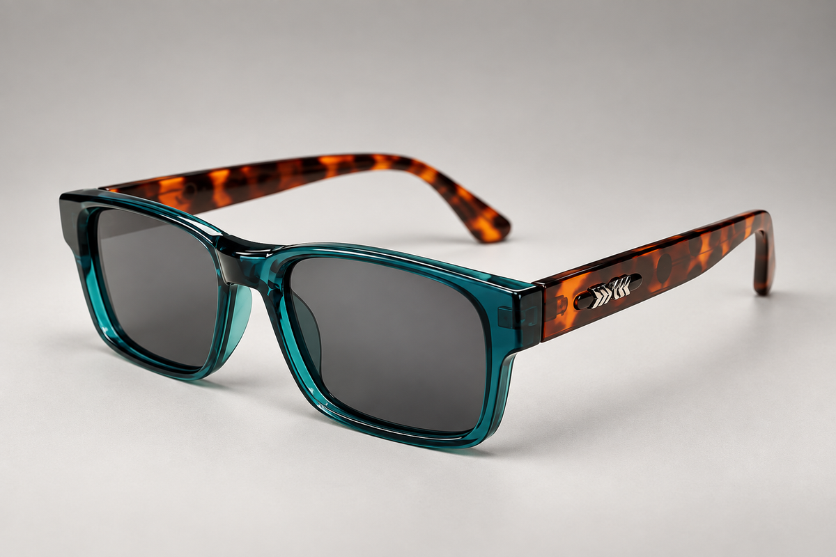 Kings Pride Unisex Vintage Square -  Turquoise