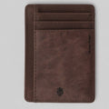 Kings Pride Slim-line Card Wallet - Coffee