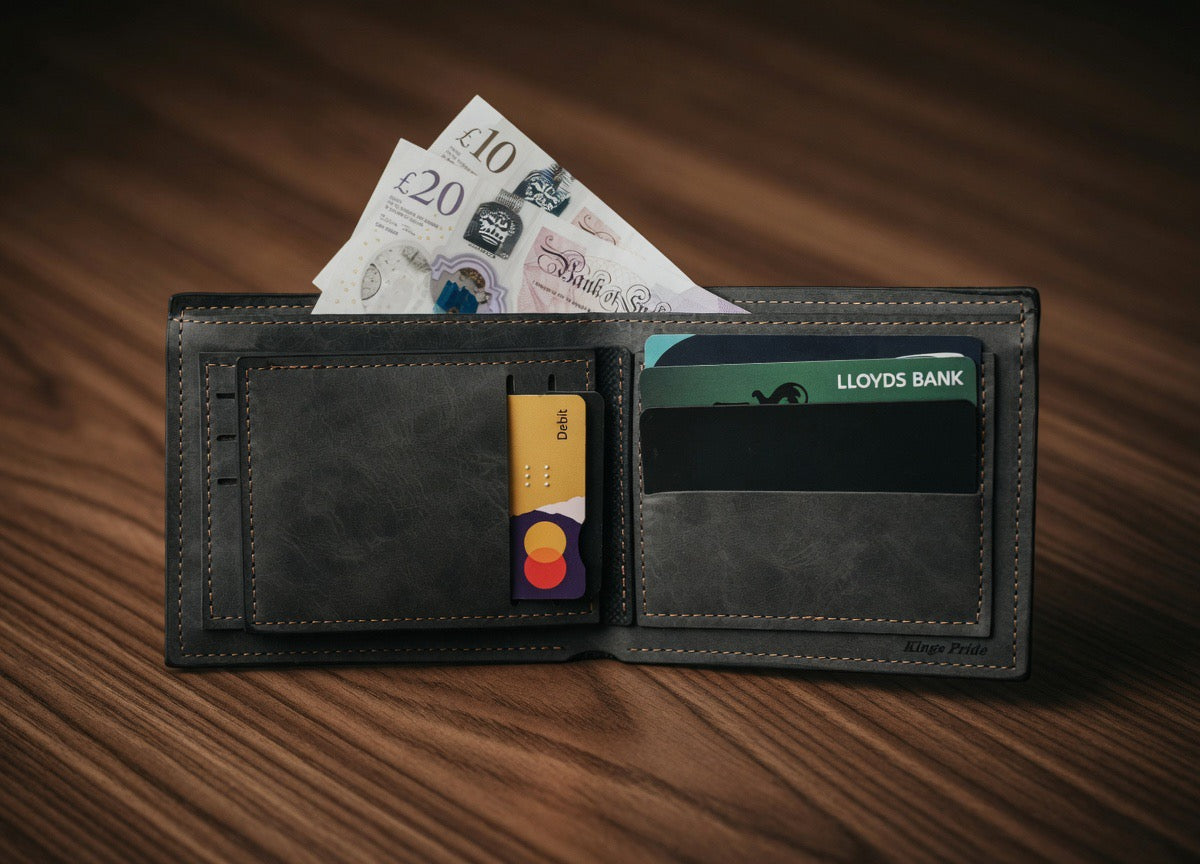 Luxury Vintage Wallet (multiple colours available)