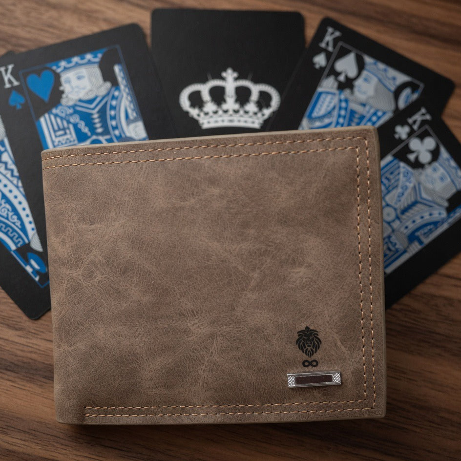 Kings Pride Vintage Wallet - Brown