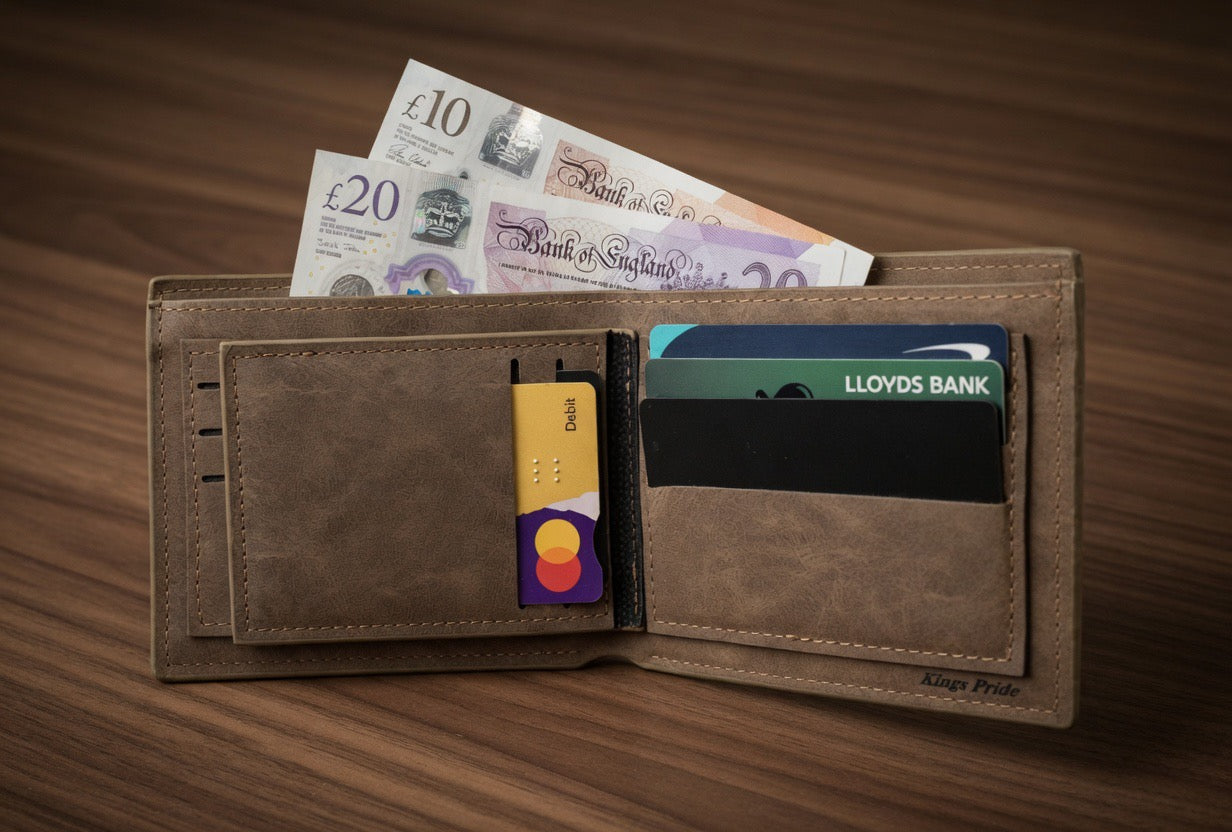 Luxury Vintage Wallet (multiple colours available)