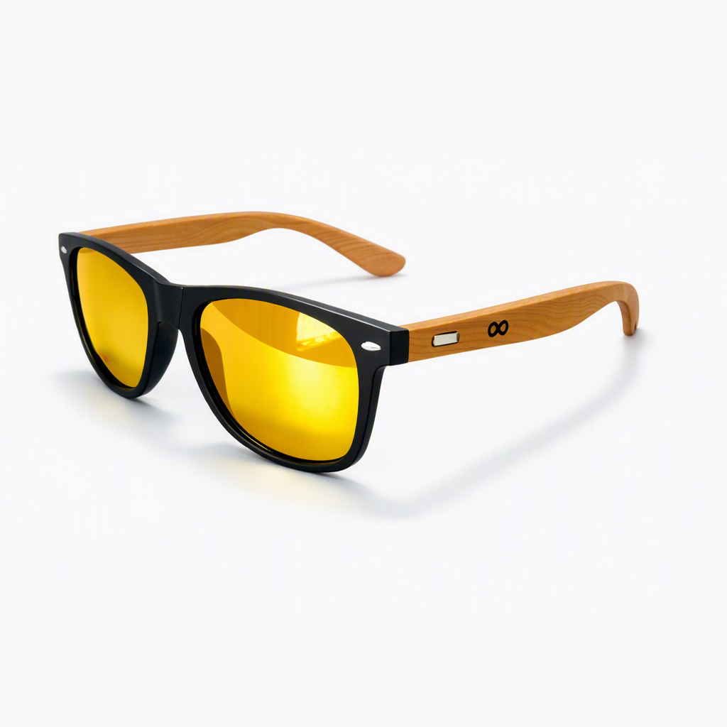 Kings Pride Wayfarer-Style Reflective - Golden Hour