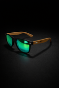 Wayfarer-Style Reflective Sunglasses