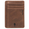 Kings Pride Slim-line Card Wallet - Tan