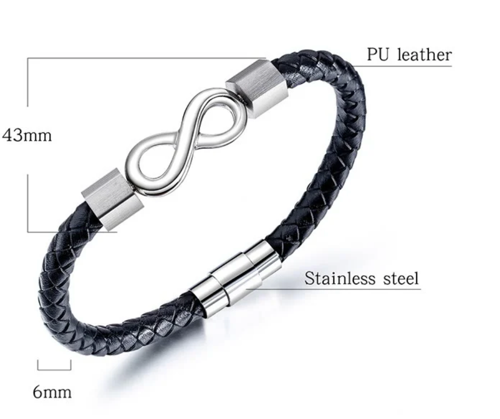 Kings Pride Infinity Bracelet — Strength Without Limits